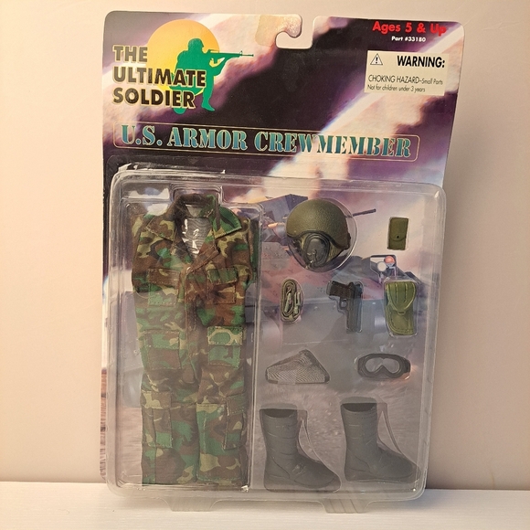 The Ultimate Soldier US Armor Crewmember Uniform Set by 21st Century Toys - Picture 2 of 9